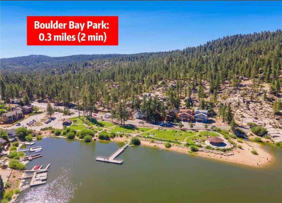 1 B1B Lake Cabin/Walk To Lake/Boulder Bay Park Big Bear Lake Esterno foto